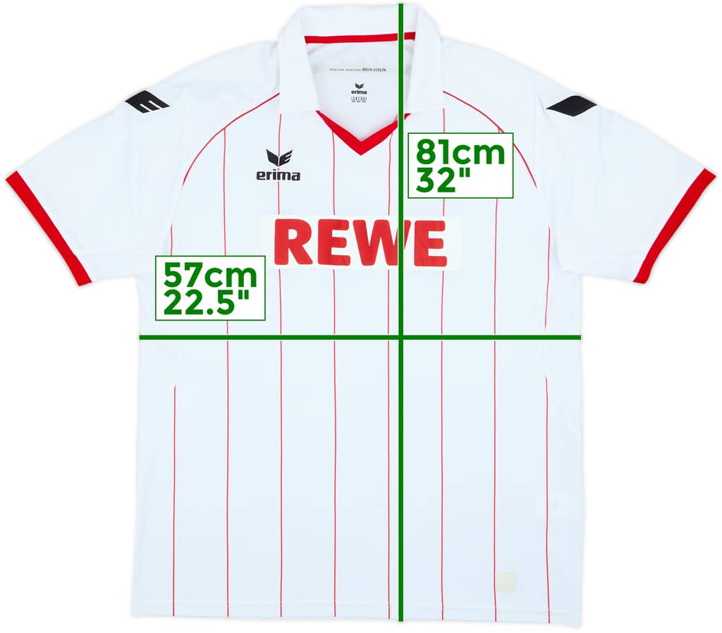 2012-13 FC Koln Home Shirt - 8/10 - (XXL)