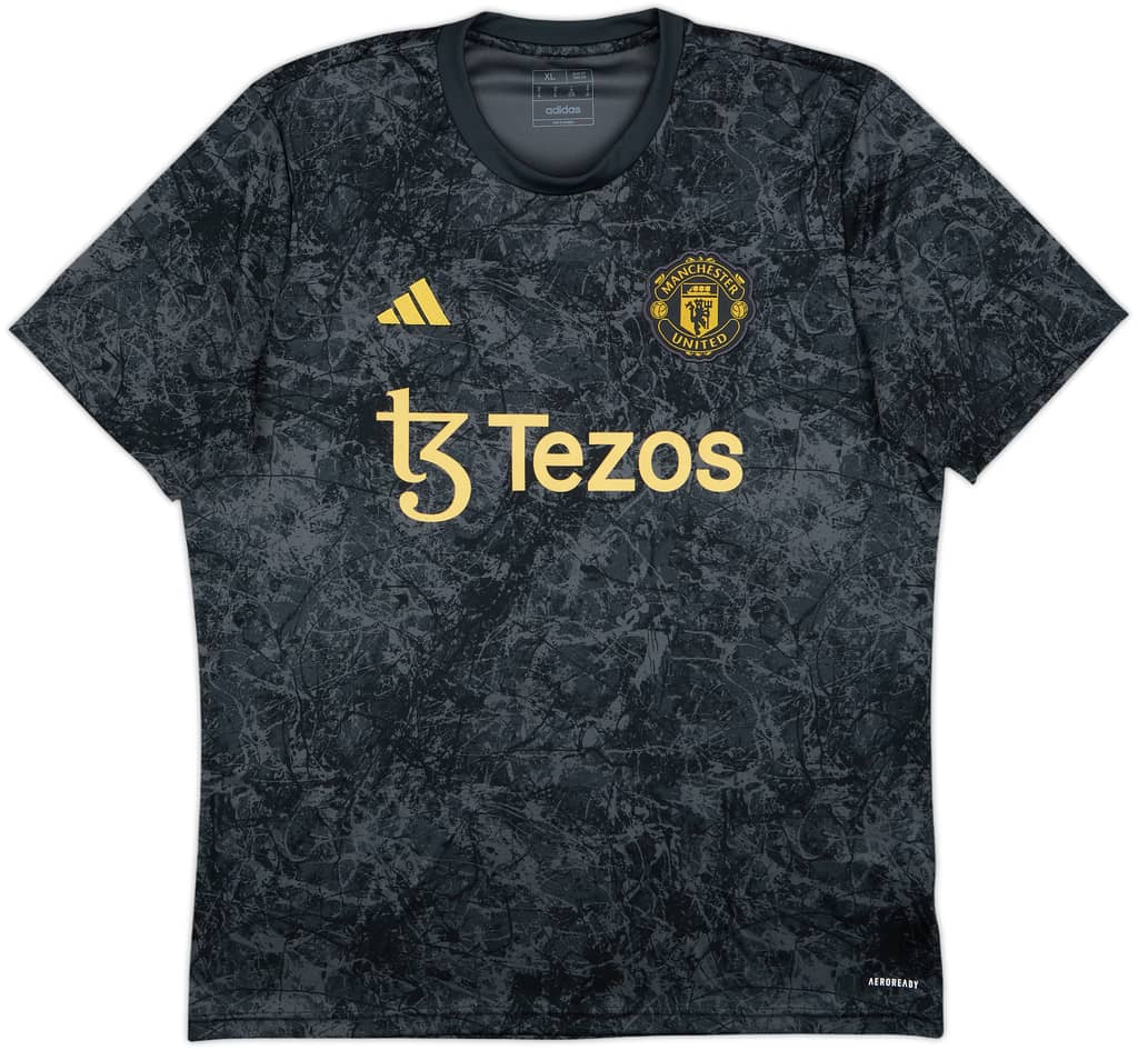 2023-24 Manchester United adidas Training Shirt - 10/10 - (XL)