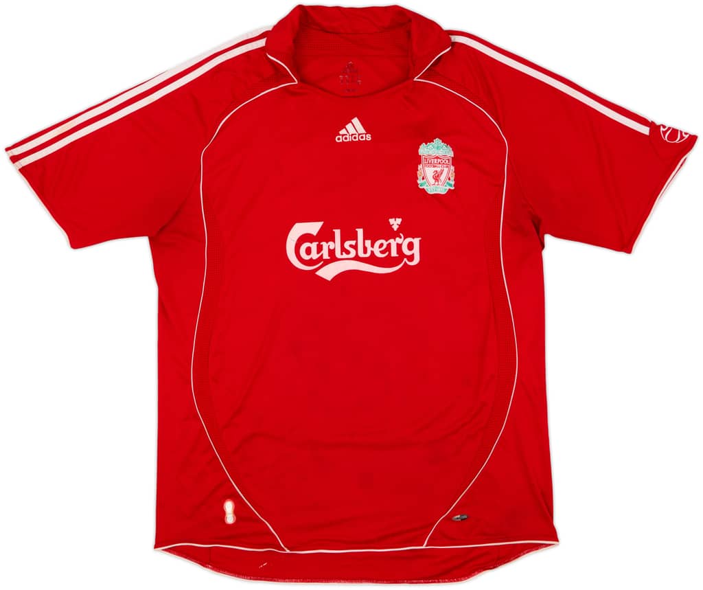 2006-08 Liverpool Home Shirt - 5/10 - (XXL)