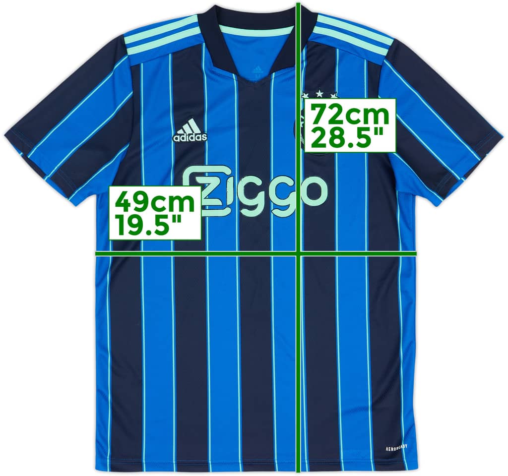 2021-22 Ajax Away Shirt - 6/10 - (M)