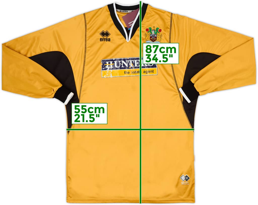 2005-06 Burnley GK Shirt (XXL)