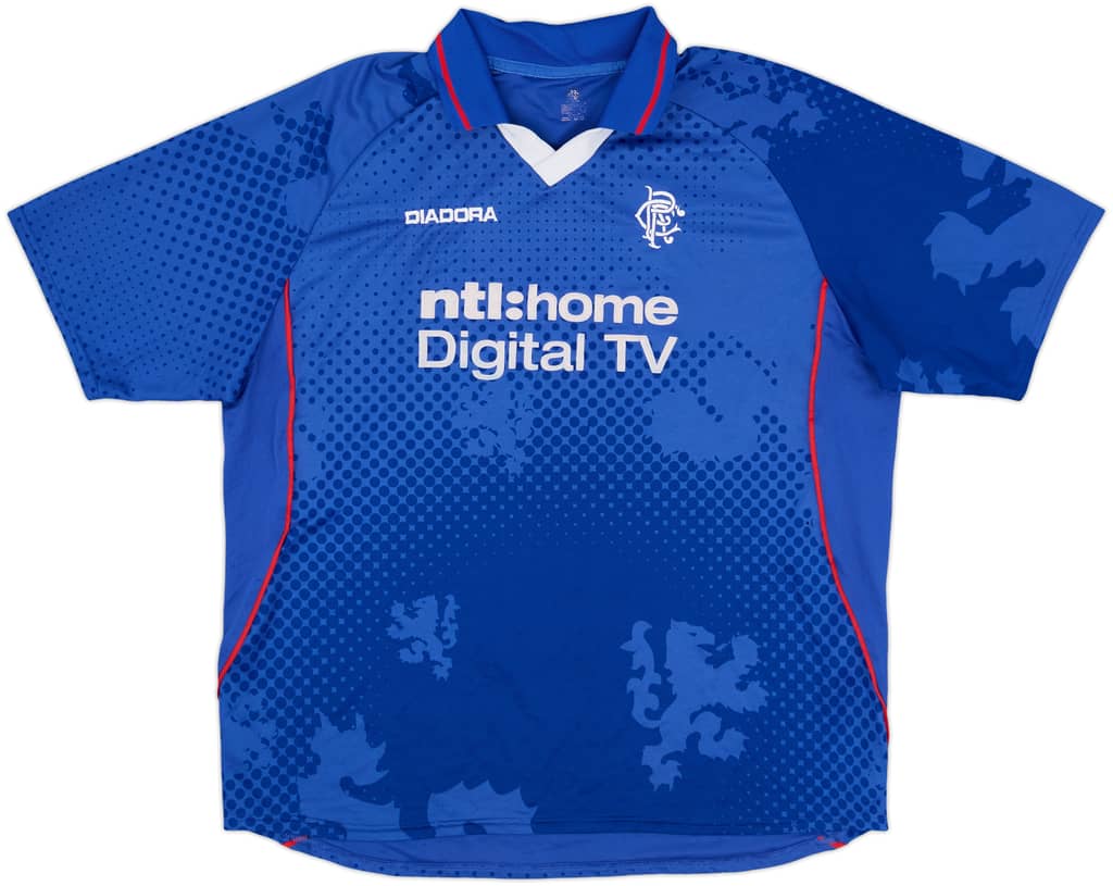 2002-03 Rangers Home Shirt - 8/10 - (XXL)