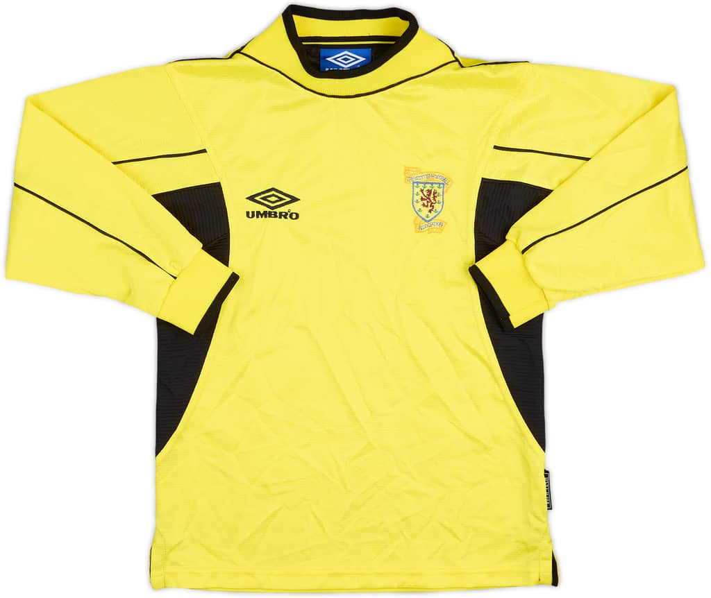 1999-00 Scotland GK Shirt - 8/10 - (M.Boys)
