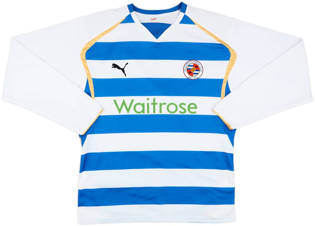 2008-09 Reading Home L/S Shirt - 9/10 - (M)