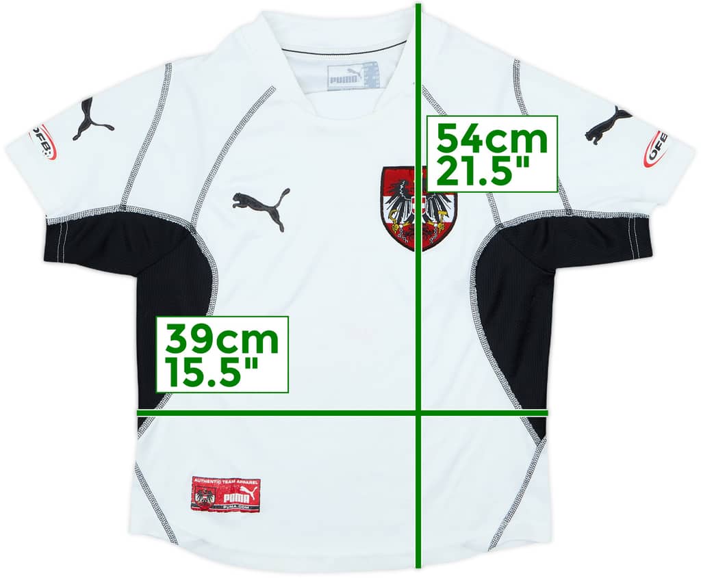 2002-03 Austria Home Shirt - 6/10 - (S.Boys)