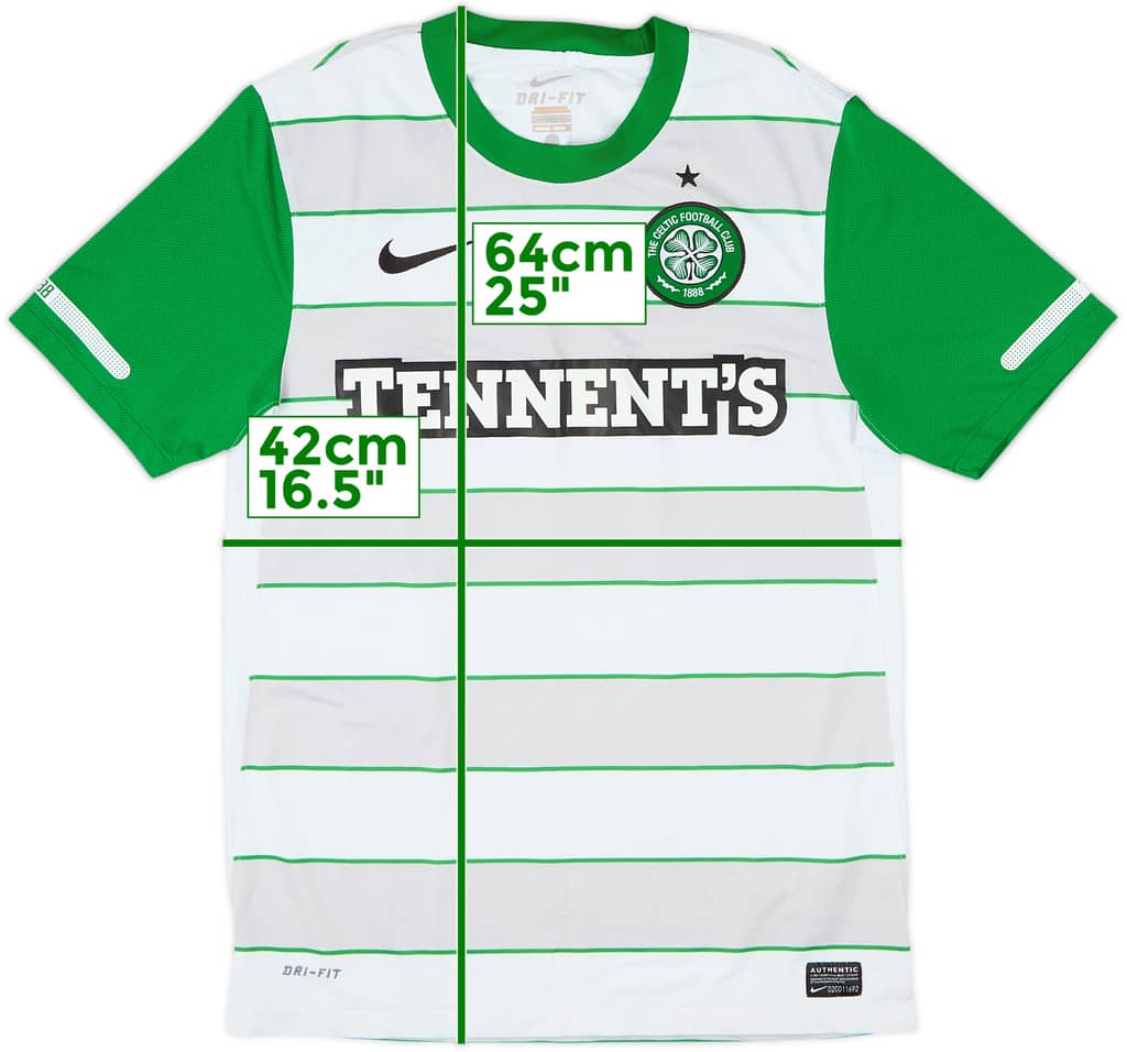 2011-12 Celtic Away Shirt - 8/10 - (S)