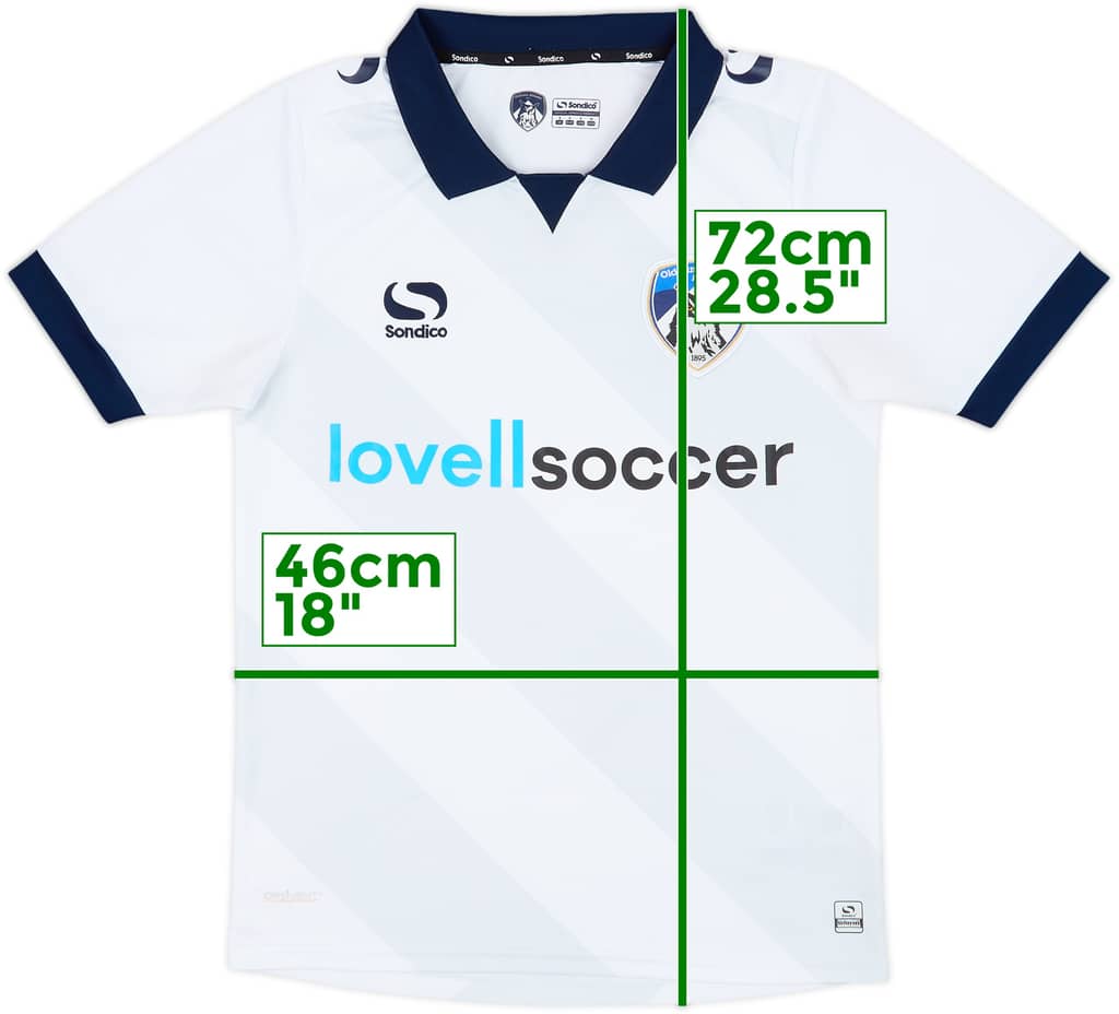 2018-19 Oldham Away Shirt - 9/10 - (S)