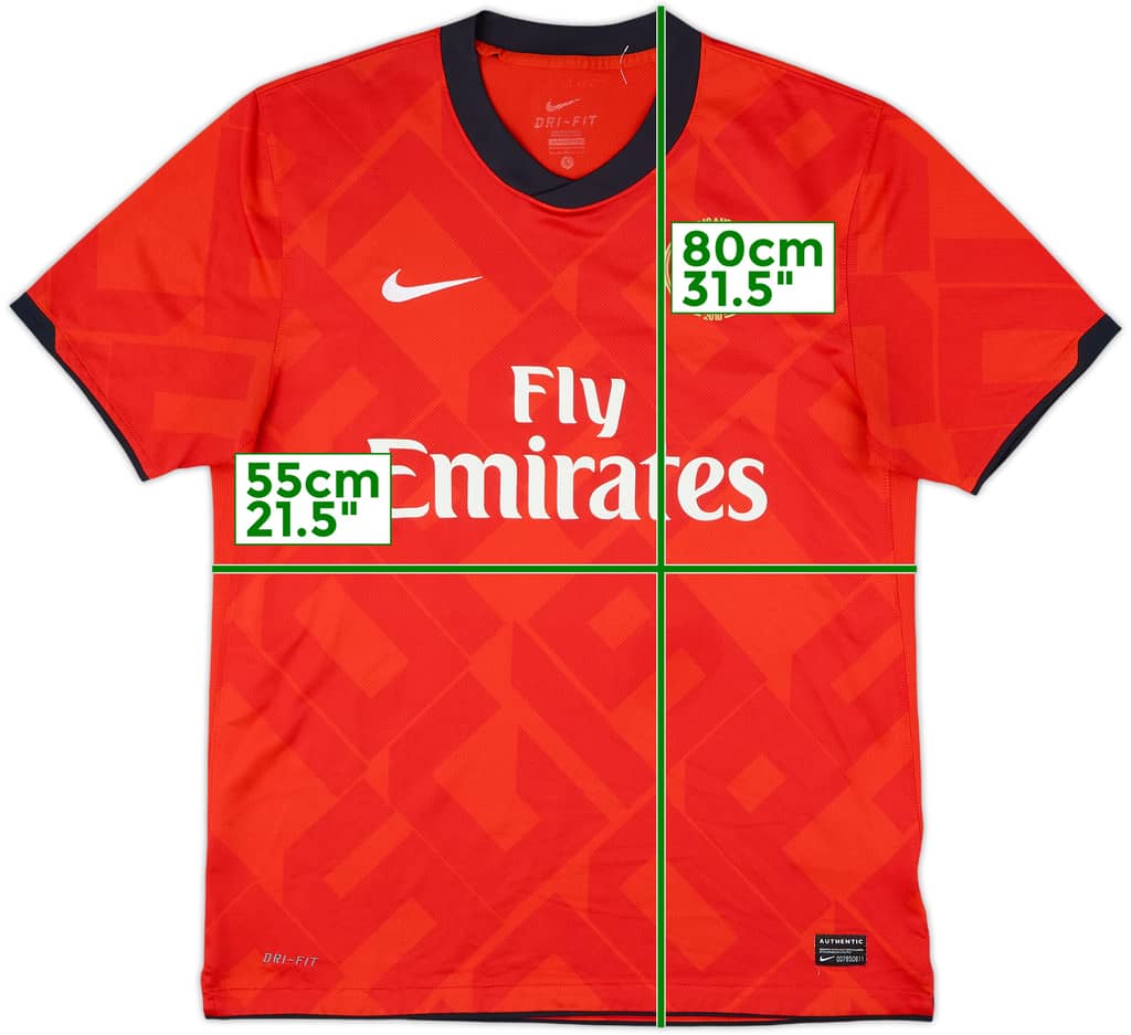 2010-12 Paris Saint-Germain '40 ANS' Home/Third Shirt - 8/10 - (L)