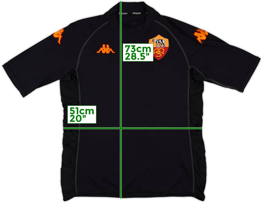 2002-03 Roma Third Shirt - 8/10 - (XXL)