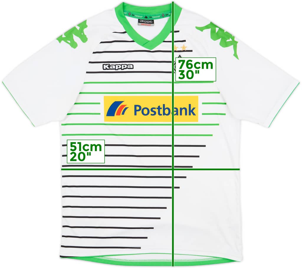 2013-14 Borussia Monchengladbach Home Shirt - 6/10 - (M)