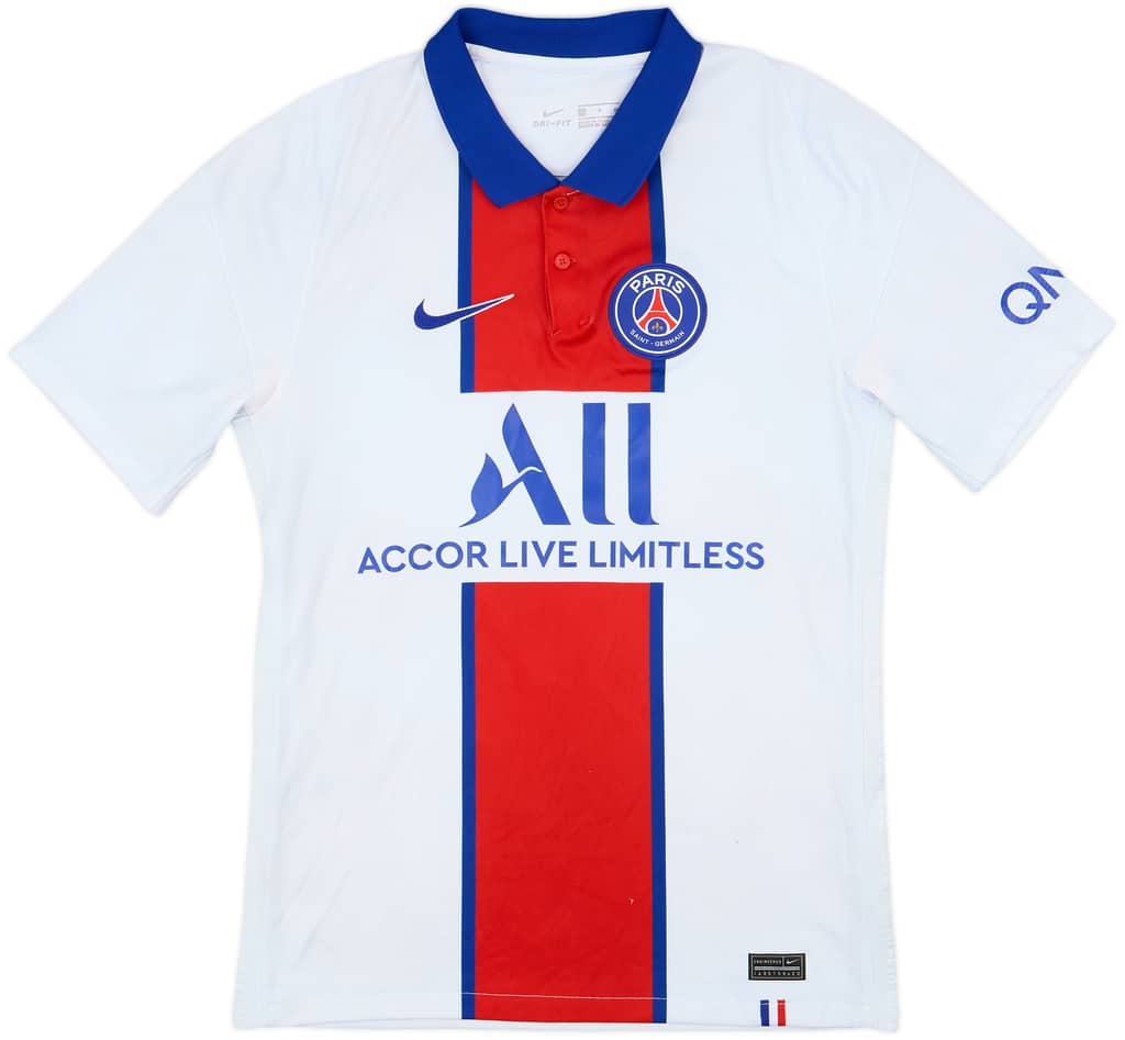 2020-21 Paris Saint-Germain Away Shirt - 6/10 - (S)
