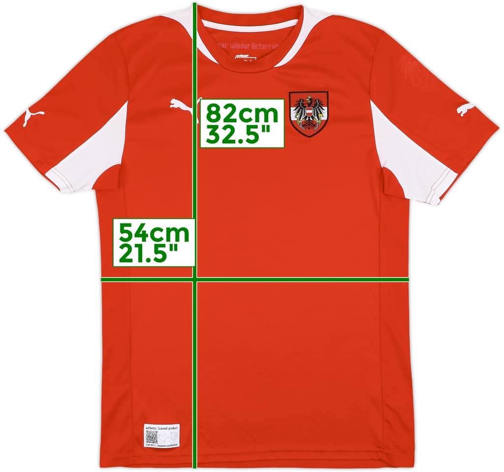 2012-14 Austria Home Shirt - 7/10 - (L)