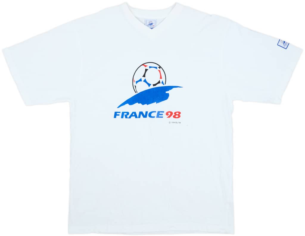 1998 France 98 Coupe du Monde Training Shirt - 9/10 - (XL)