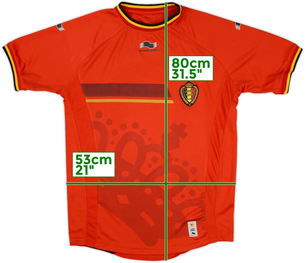 2014-15 Belgium Home Shirt - 8/10 - (L)
