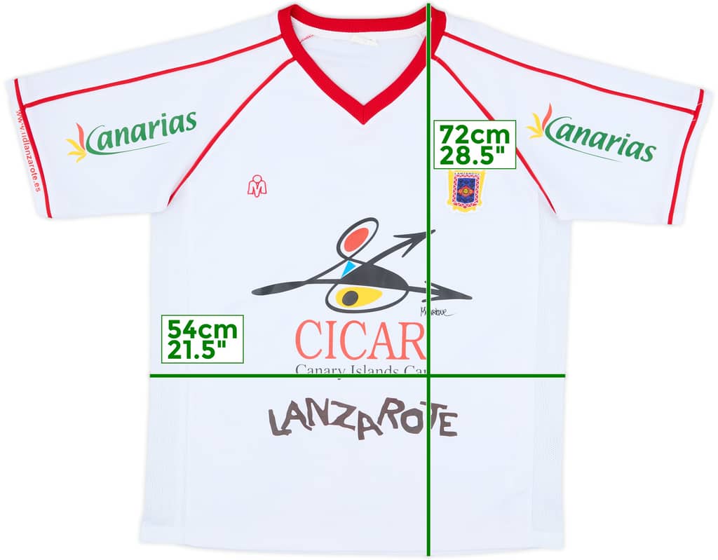 2004-05 UD Lanzarote Away Shirt - 9/10 - (L)