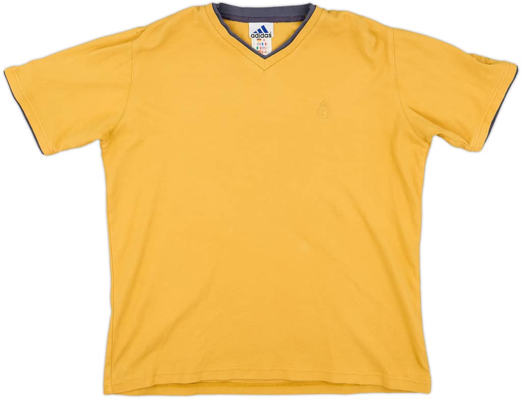 2002-03 Real Madrid adidas Cotton Tee - 8/10 - (M)