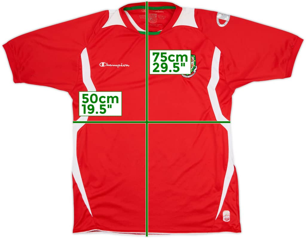 2008-10 Wales Home Shirt - 7/10 - (M)