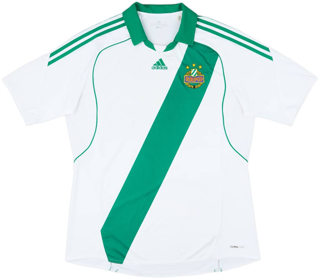 2010-11 Rapid Vienna Home Shirt - 6/10 - (XL)