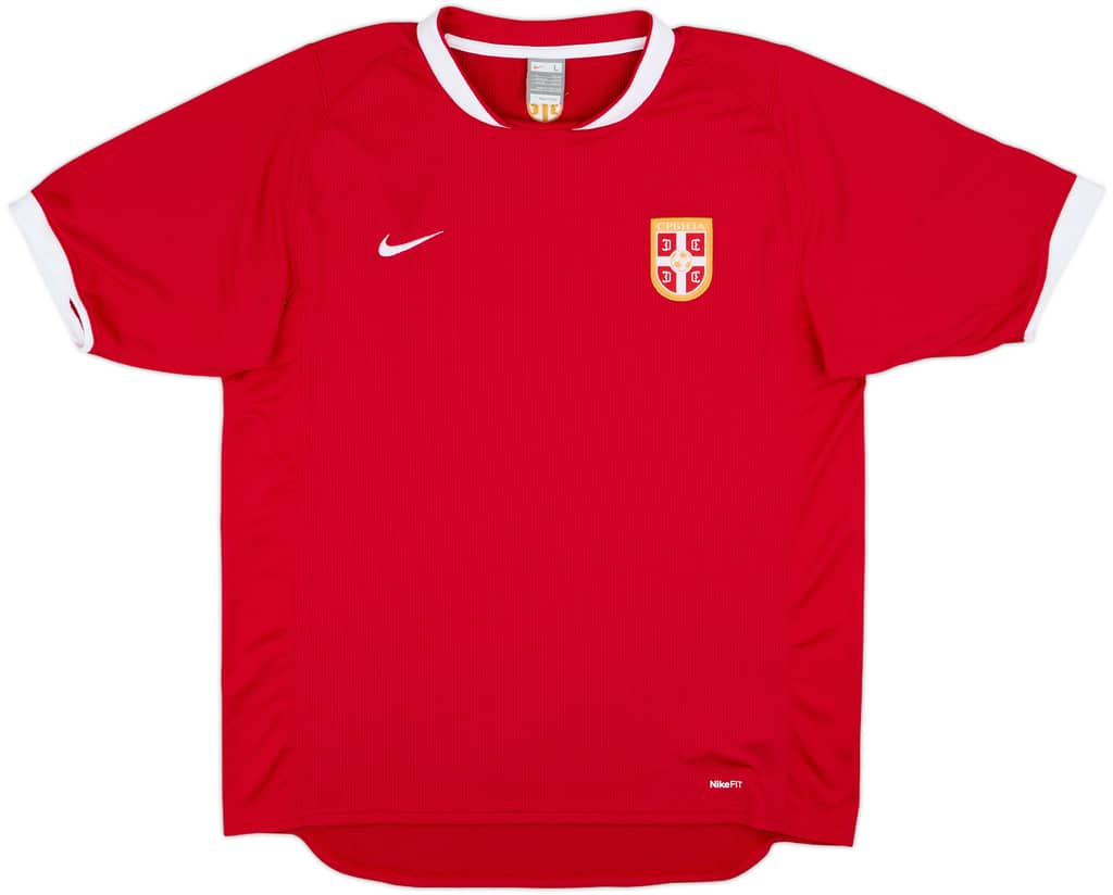2007-08 Serbia Home Shirt - 8/10 - (L)