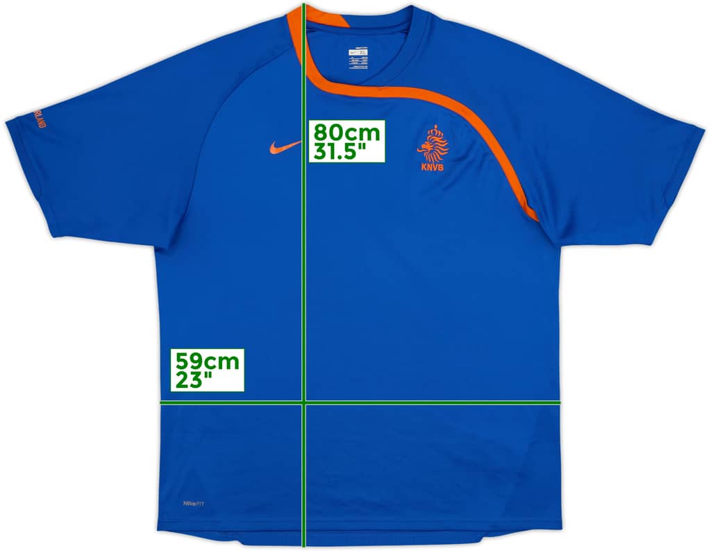 Camiseta de entrenamiento Nike de Netherlands 2008-09 - 6/10 - (XL)