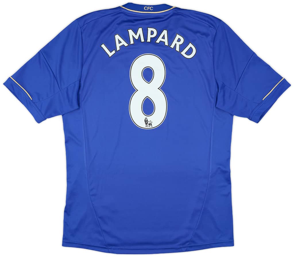 2012-13 Chelsea Home Shirt Lampard #8 - 8/10 - (S)
