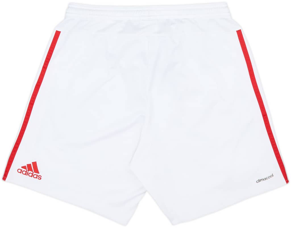 2015-16 Manchester United Home Shorts - 6/10 - (S)