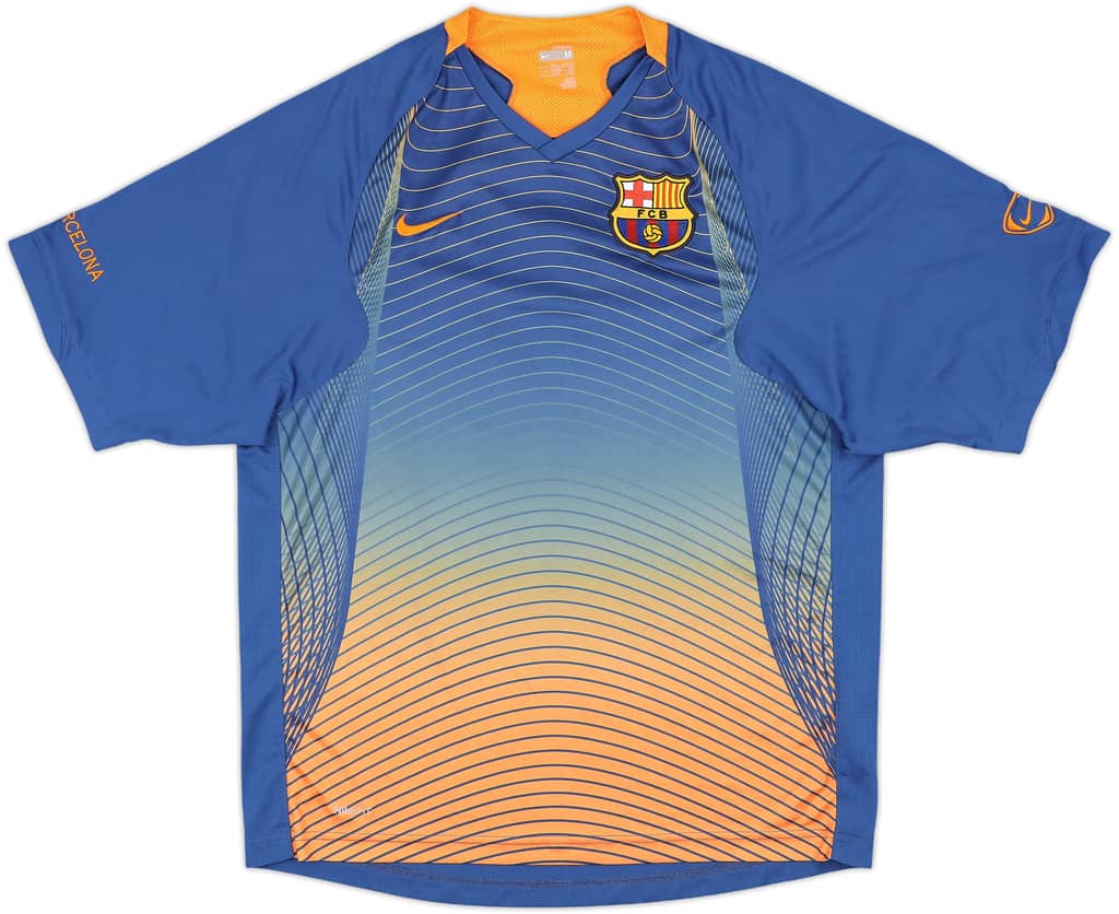 2007-08 Barcelona Nike Training Shirt - 8/10 - (M)