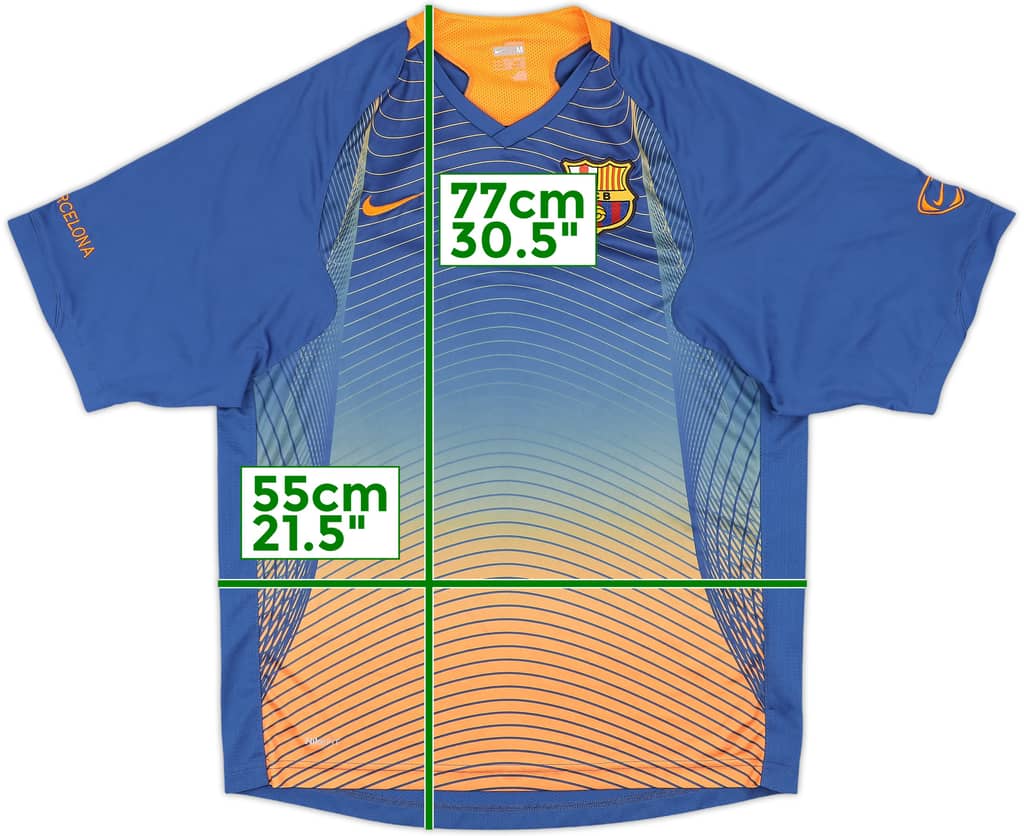 2007-08 Barcelona Nike Training Shirt - 8/10 - (M)