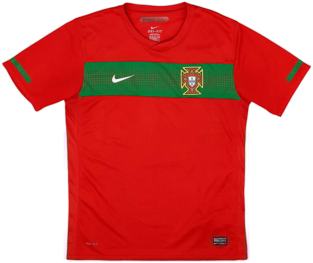 2010-11 Portugal Home Shirt - 8/10 - (XL.Boys)