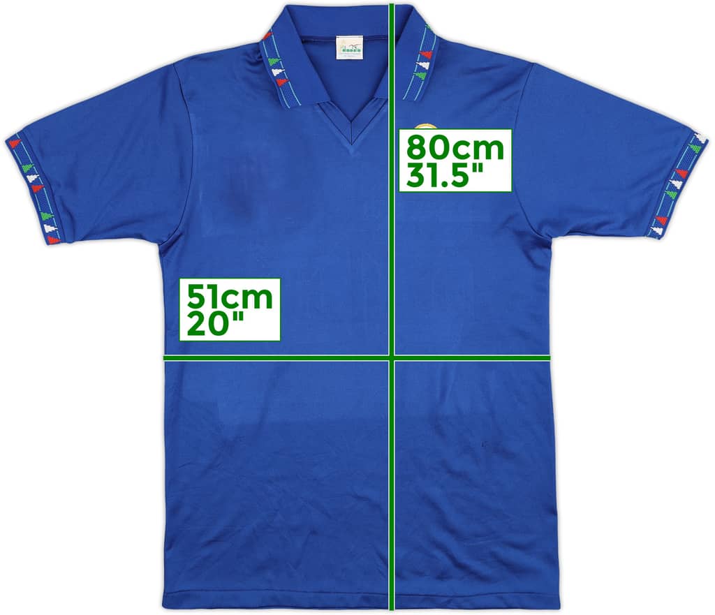 1992-93 Italy Home Shirt - 8/10 - (L)