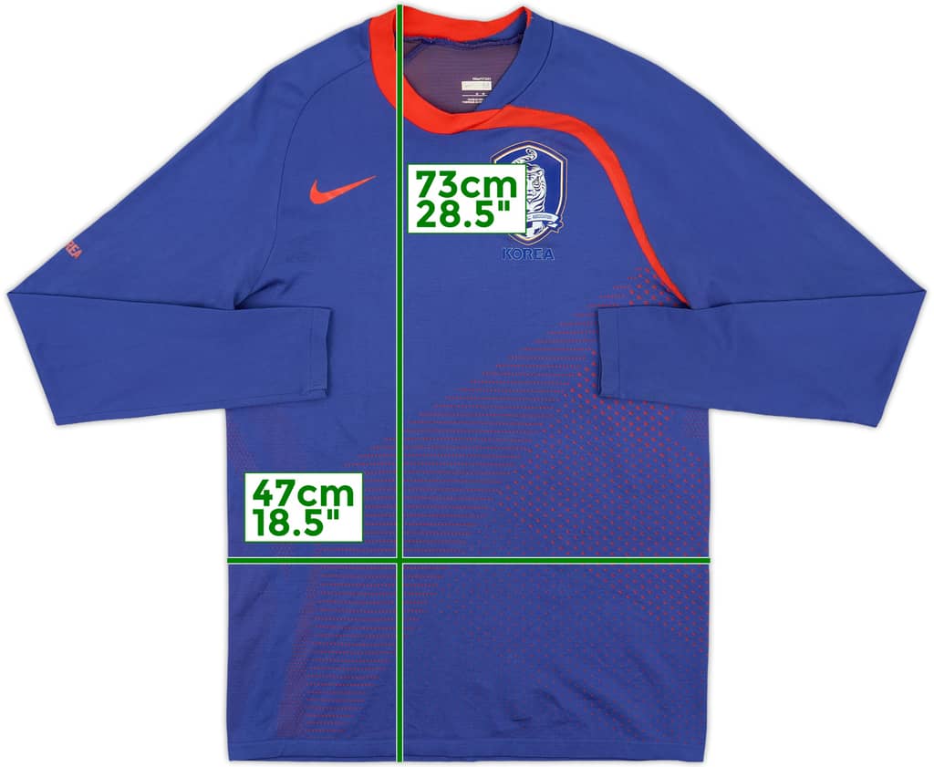 2008-10 South Korea Player Issue Nike Training L/S Shirt - 8/10 - (M)