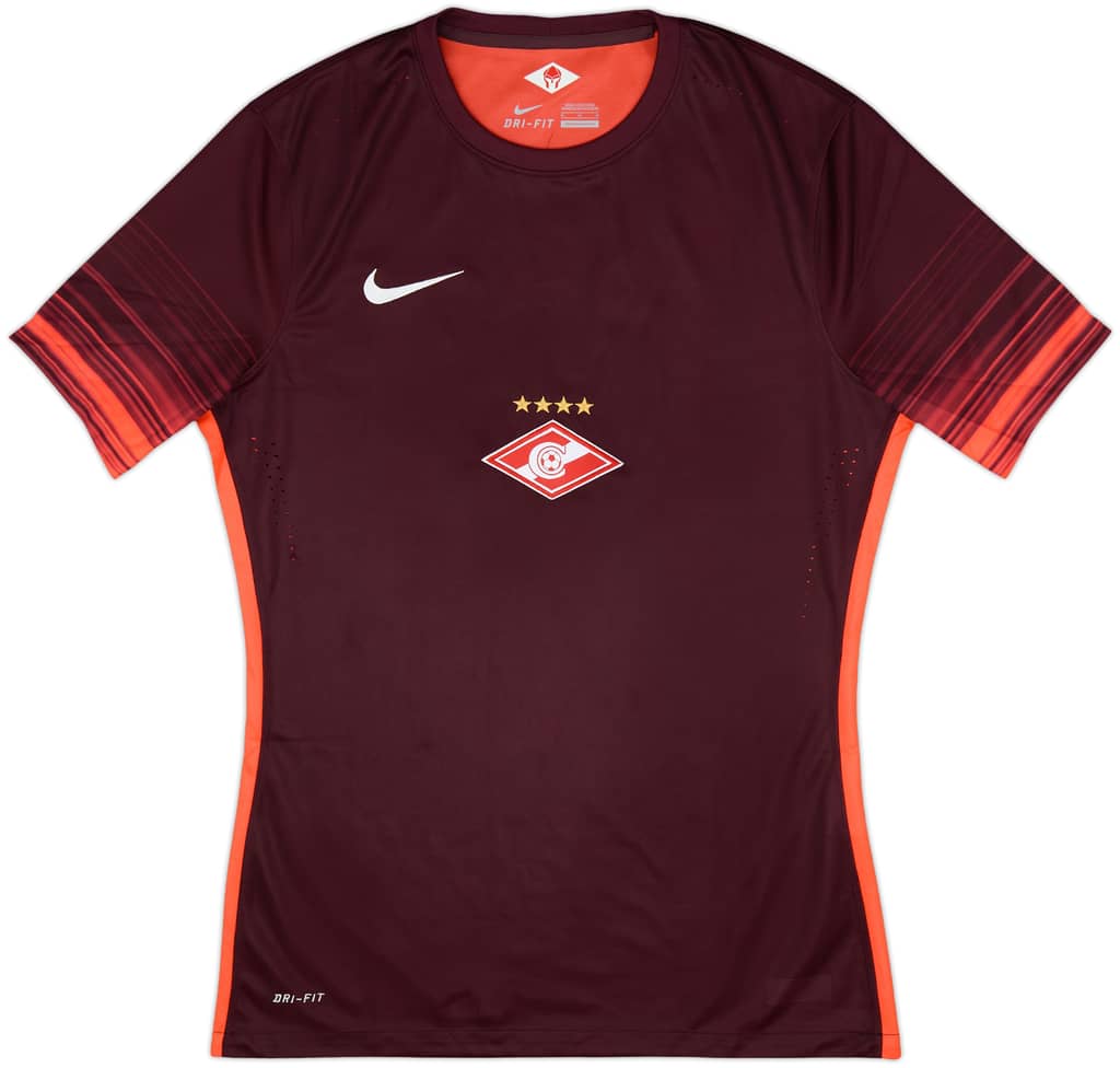 2015-16 Spartak Moscow Player Issue GK S/S Shirt - 8/10 - (M)