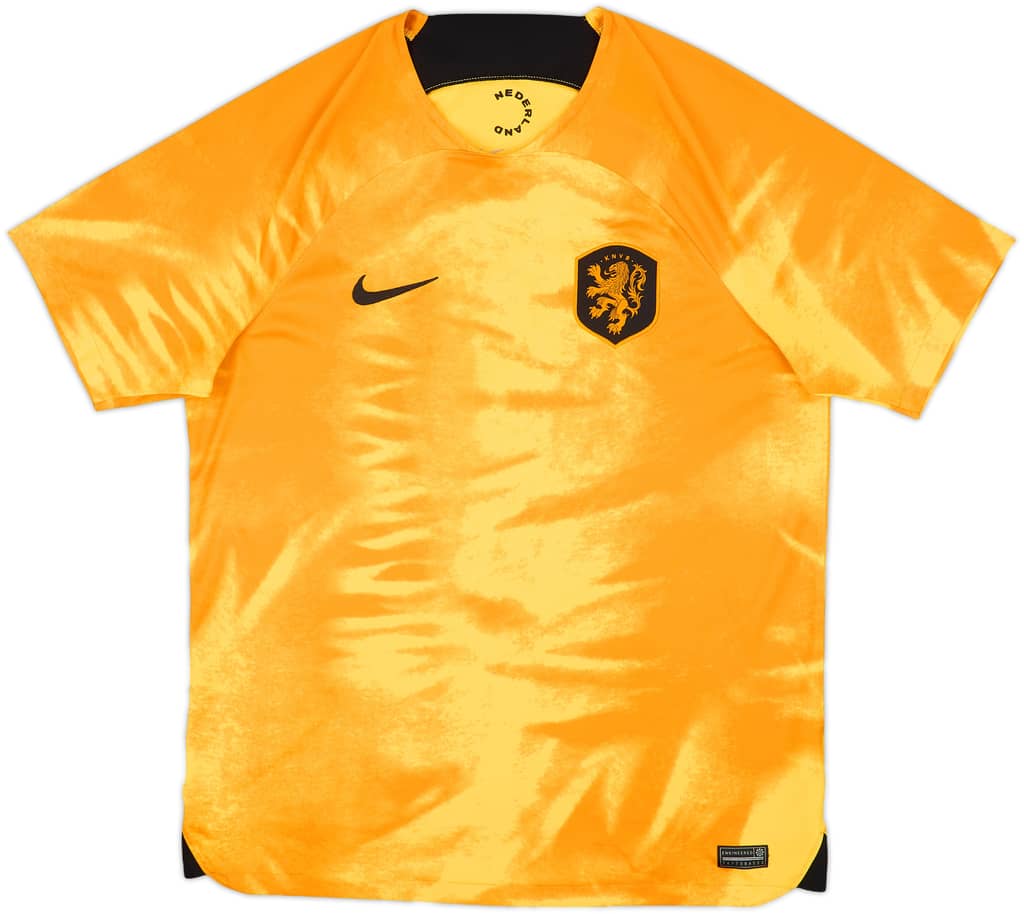 2022-23 Netherlands Home Shirt - 10/10 - (L)