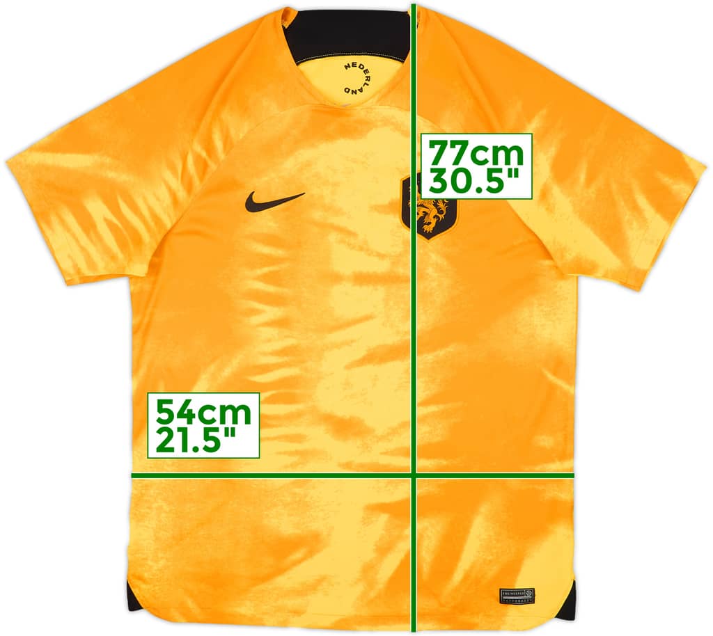 2022-23 Netherlands Home Shirt - 10/10 - (L)