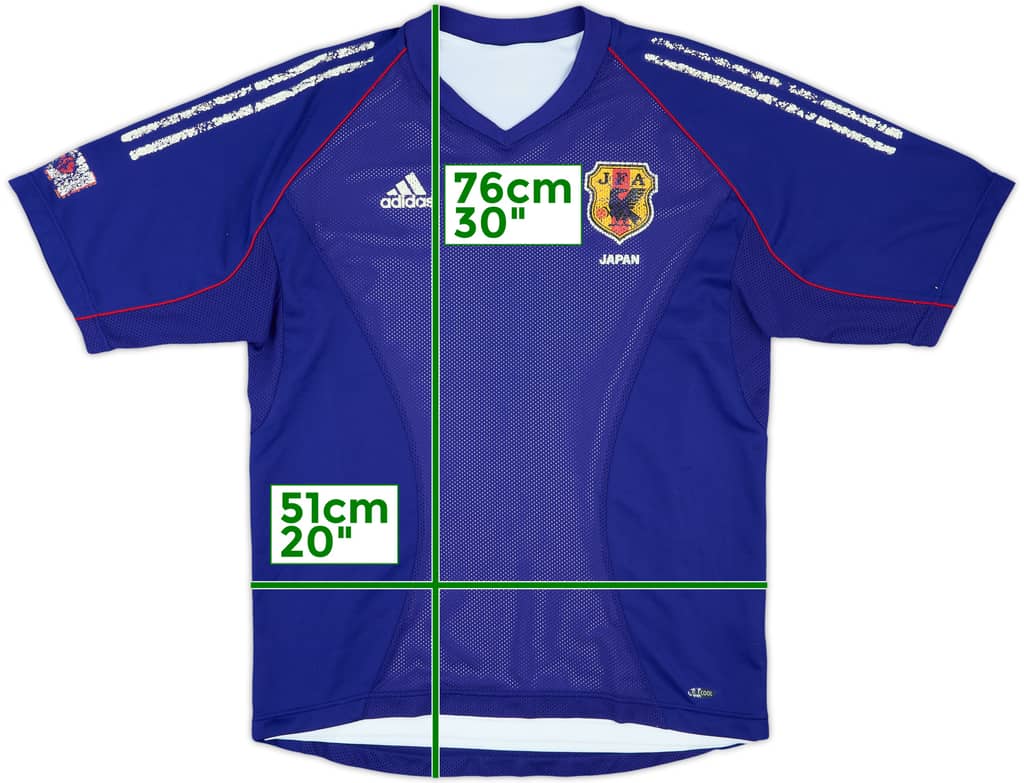 2002-04 Japan Player Issue Home Shirt - 5/10 - (L)