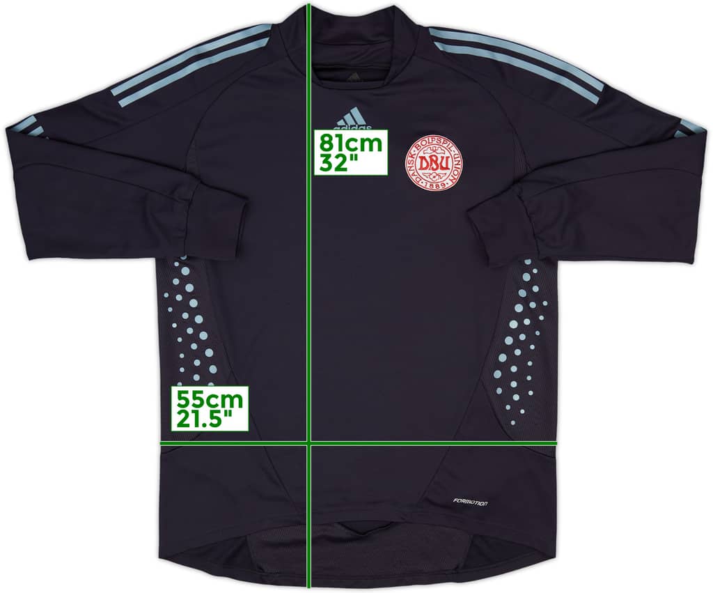 2008-10 Denmark Player Issue GK Shirt - 9/10 - (L)