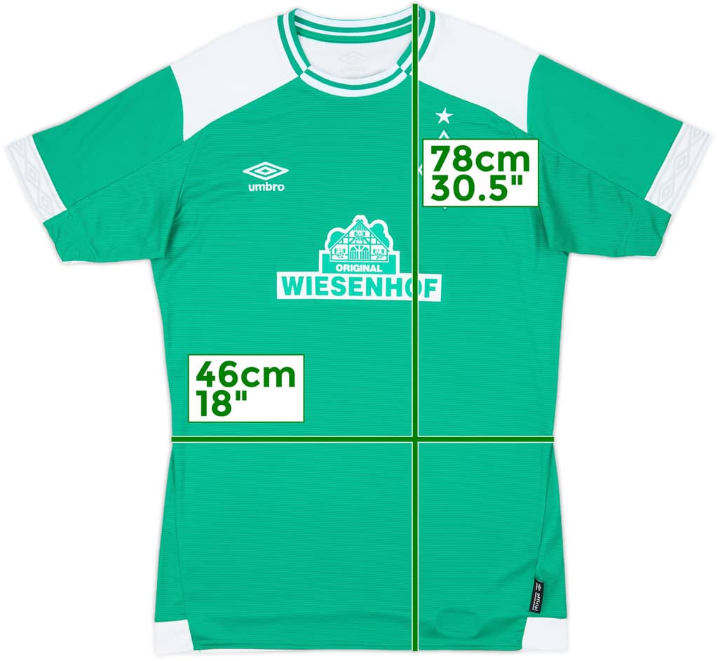 2019-20 Werder Bremen Home Shirt - 10/10 - (M)