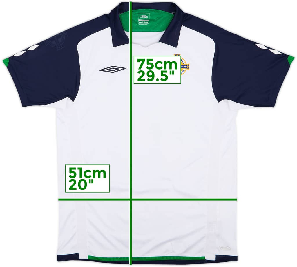 2009-10 Northern Ireland Away Shirt - 8/10 - (M)