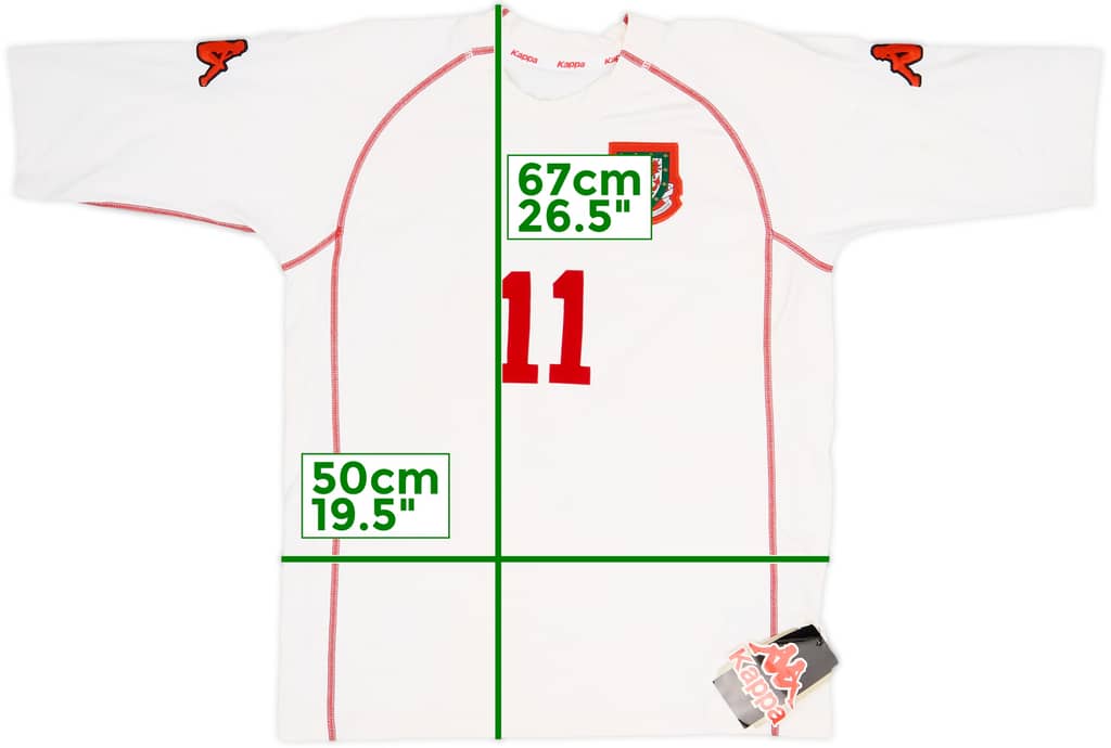 2000-01 Wales Away Shirt #11 (L)
