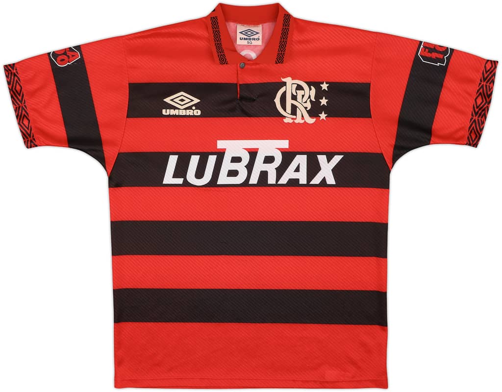 1994-95 Flamengo Centenary Home Shirt - 8/10 - (XL)