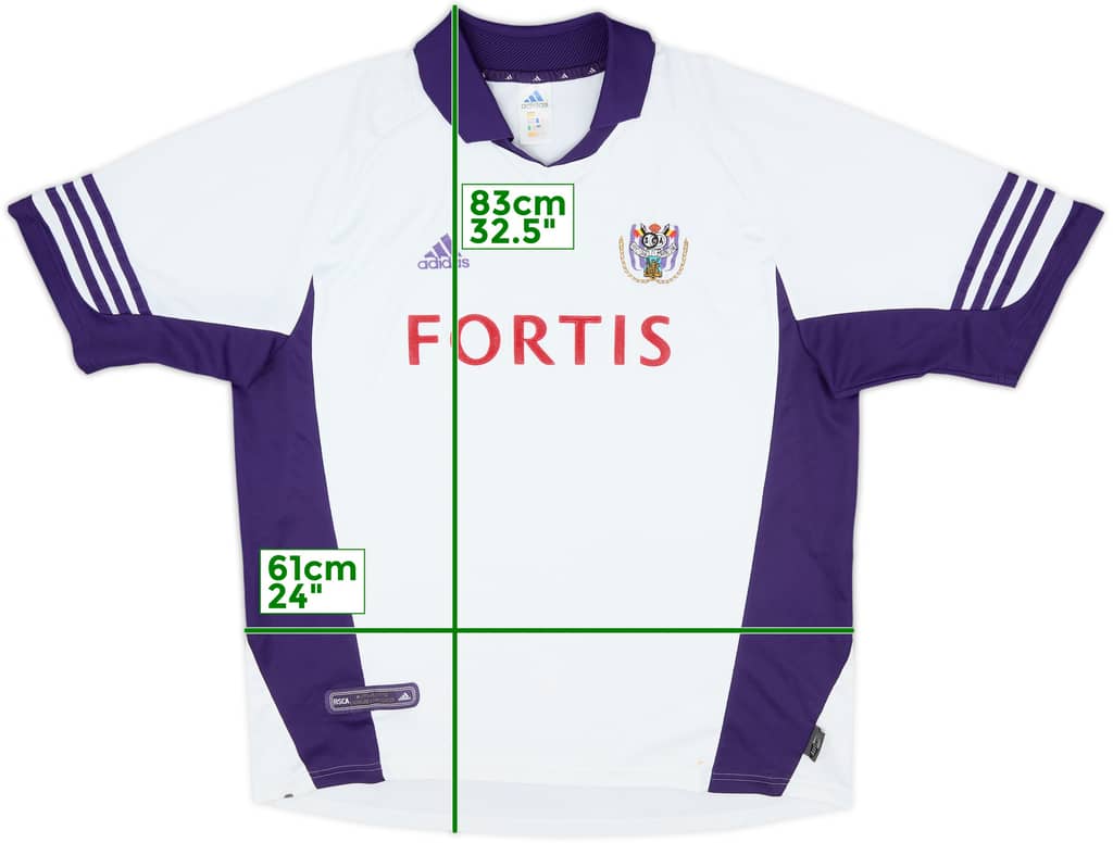 2001-02 Anderlecht Home Shirt - 8/10 - (XXL)