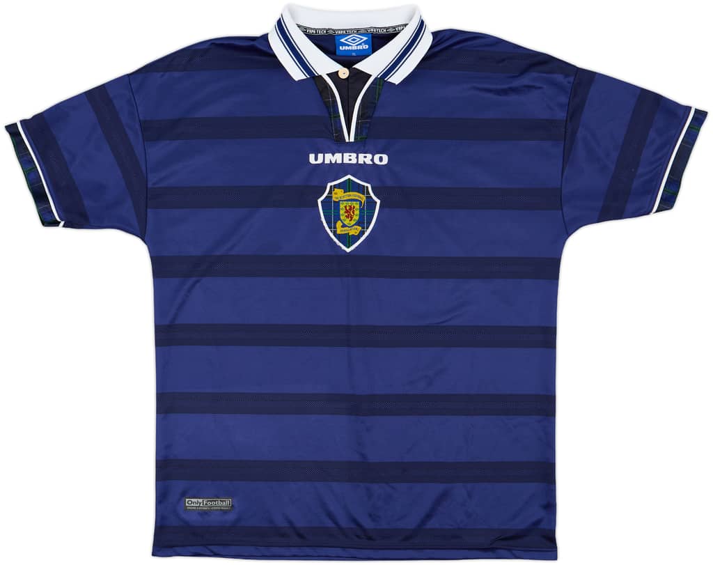 1998-00 Scotland Home Shirt - 10/10 - (XL)