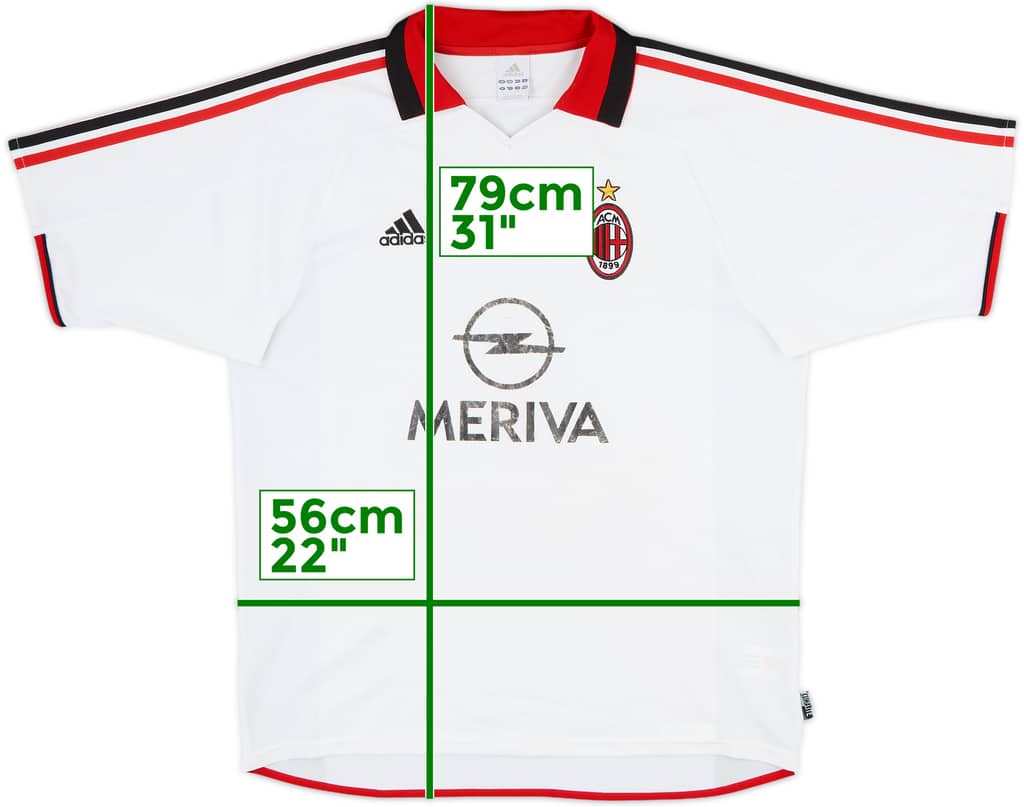 2003-04 AC Milan Away Shirt - 5/10 - (L)