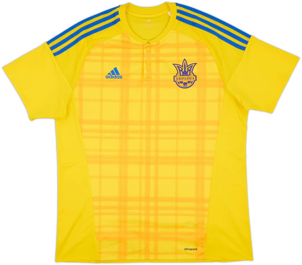 2016-17 Ukraine Home Shirt - 8/10 - (XL)