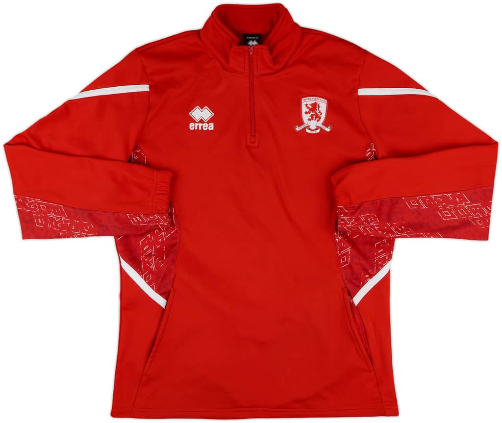 2022-23 Middlesbrough Errea 1/4 Zip Drill Top - 5/10 - (L)