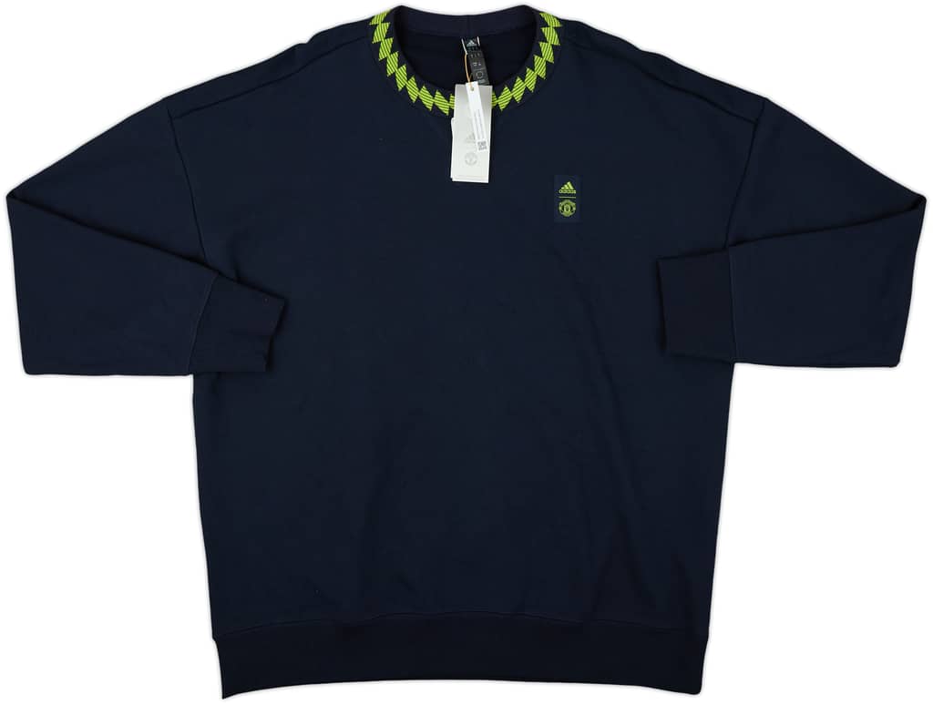 2022-23 Manchester United adidas Sweat Top (L)