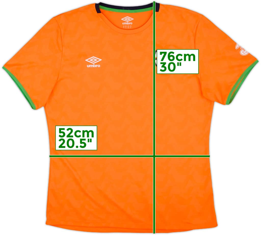 2016-17 Ireland Umbro Training Shirt - 9/10 - (XL)