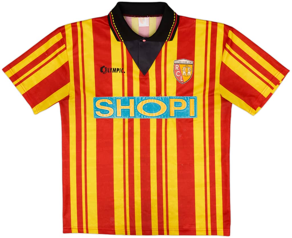 1995-96 RC Lens Home Shirt - 6/10 - (L)