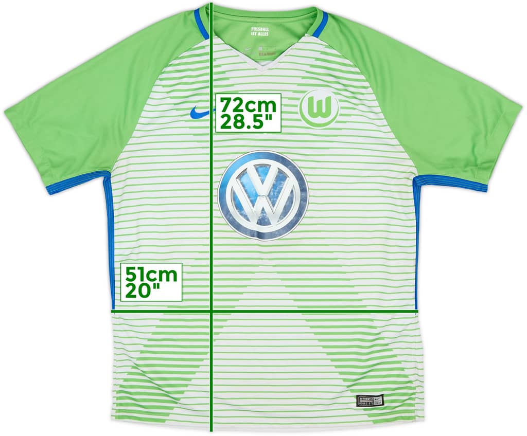 2017-18 Wolfsburg Home Shirt - 5/10 - (L)