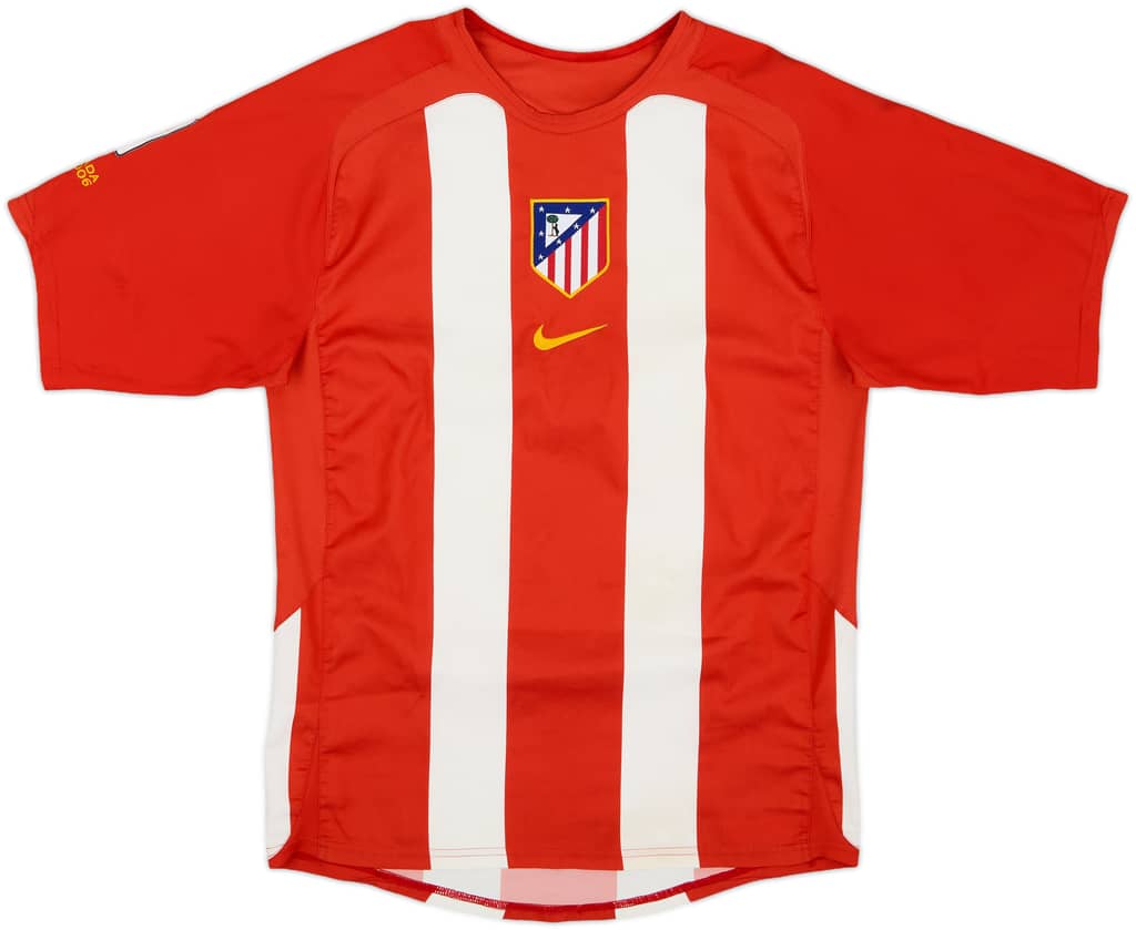2005-06 Atletico Madrid Home Shirt - 8/10 - (S)